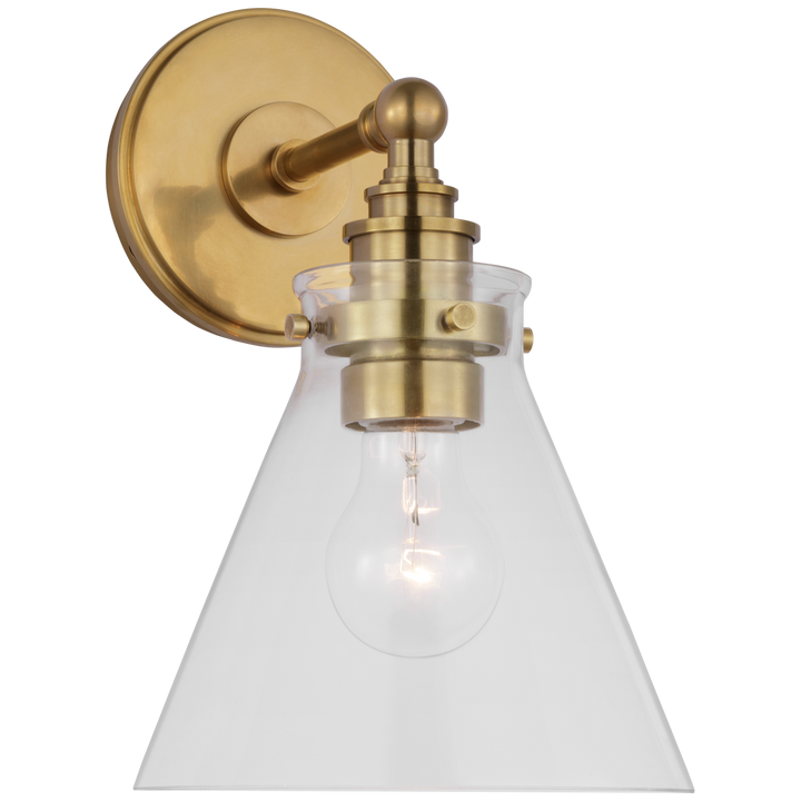 Chapman & Myers - CHD2527AB-CG - Antique-Burnished Brass / Clear Glass