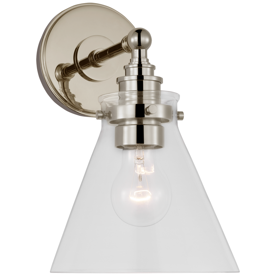 Chapman & Myers - CHD2527PN-CG - Polished Nickel / Clear Glass