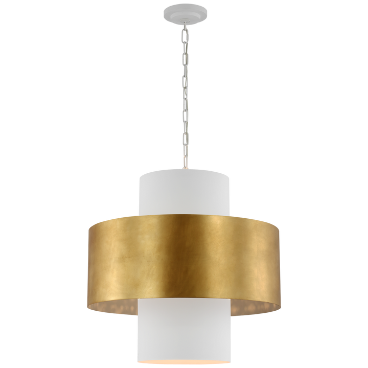 Julie Neill - JN5332PW/G - Plaster White / Gild