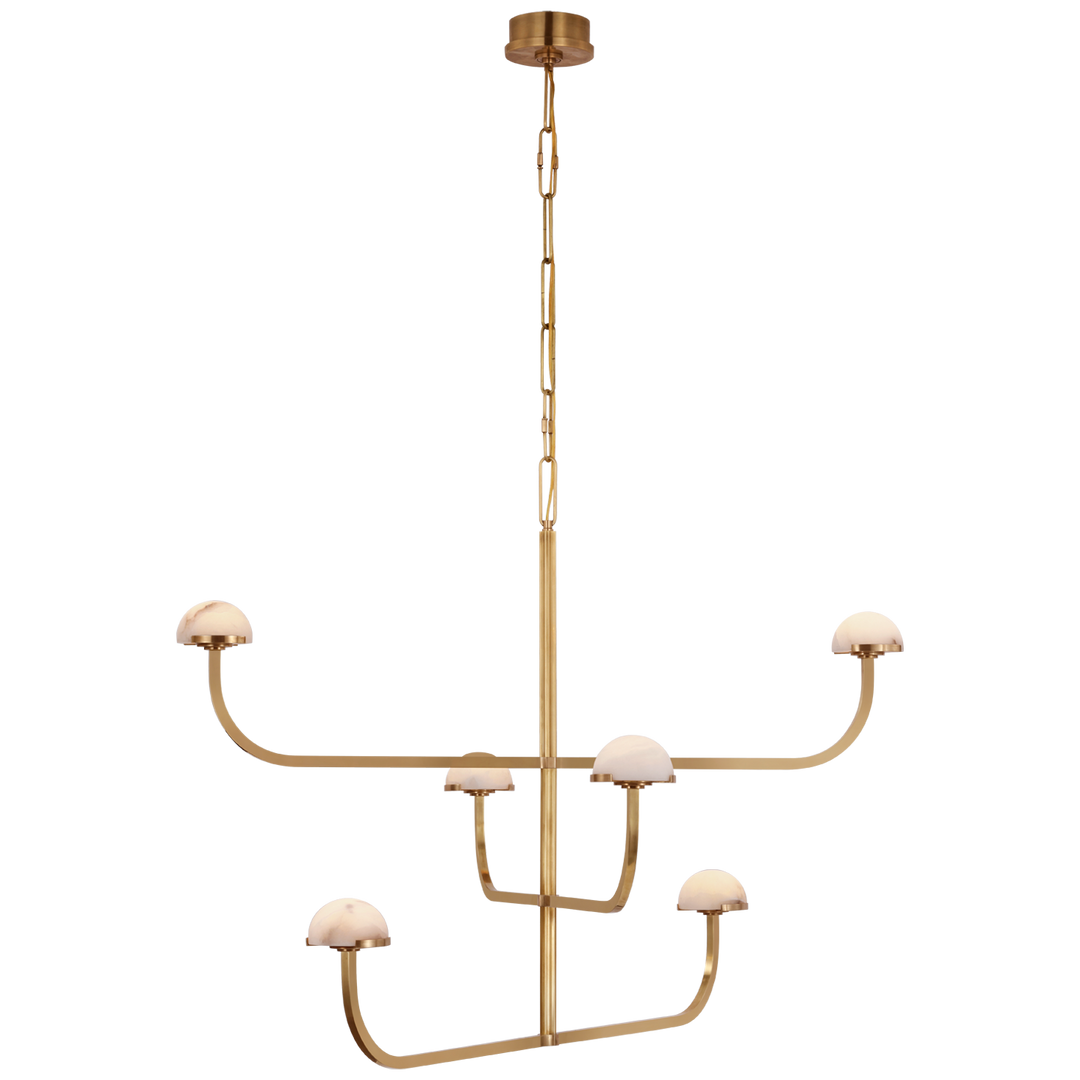Kelly Wearstler - KW5623AB-ALB - Antique-Burnished Brass