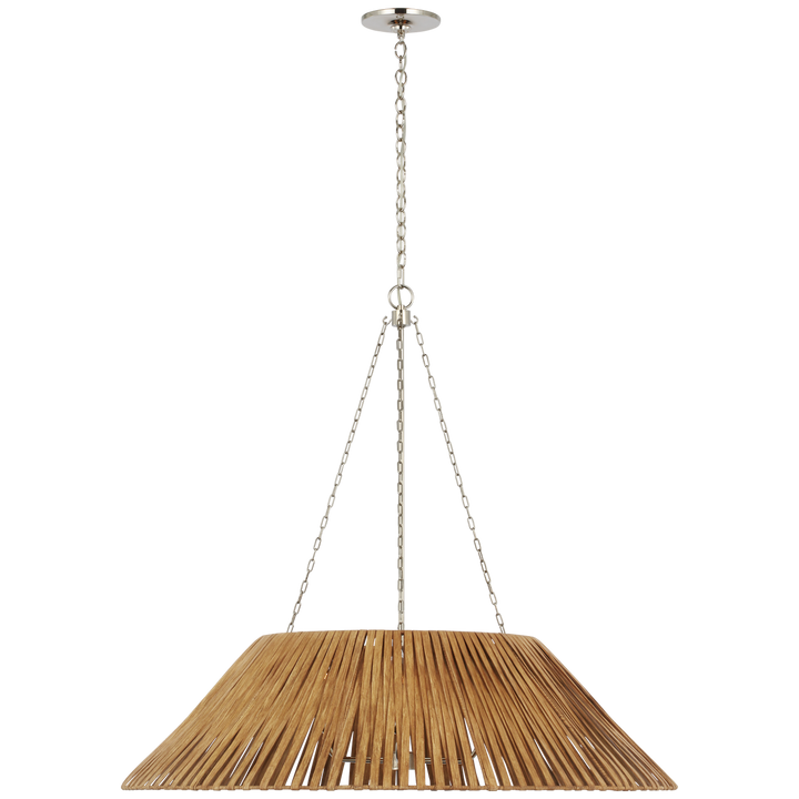 Marie Flanigan - MF5035PN-NTW - Natural Wicker / Polished Nickel