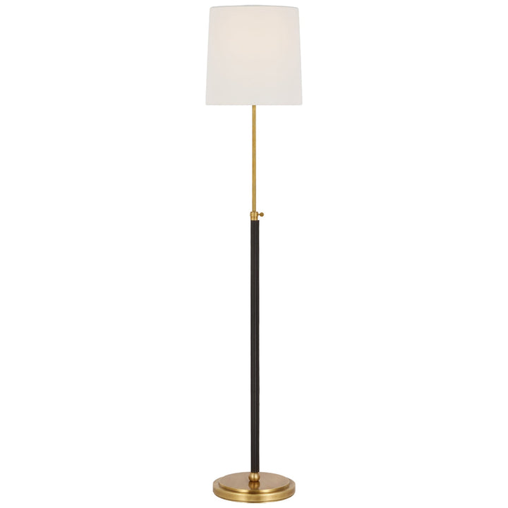 Thomas O'Brien - TOB1580HAB/CHC-L - Hand-Rubbed Antique Brass / Chocolate Leather
