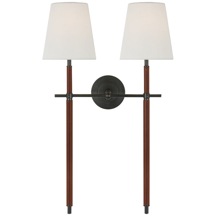 Thomas O'Brien - TOB2584BZ/SDL-L - Bronze / Saddle Leather