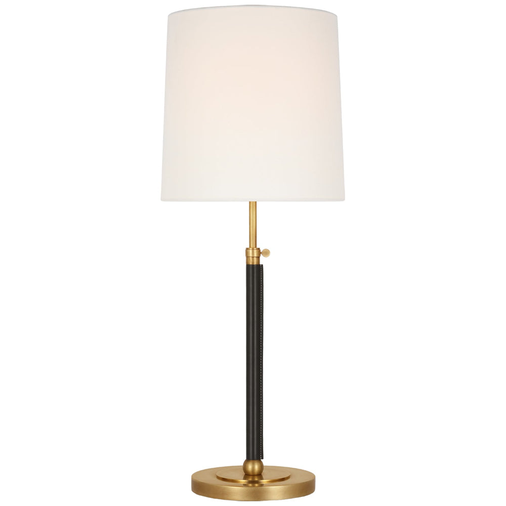 Thomas O'Brien - TOB3581HAB/CHC-L - Hand-Rubbed Antique Brass / Chocolate Leather