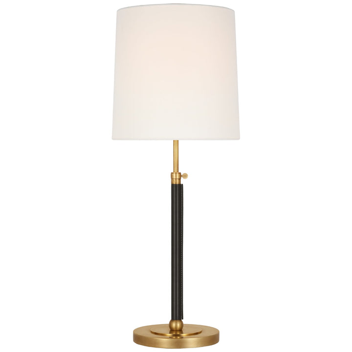 Thomas O'Brien - TOB3581HAB/CHC-L - Hand-Rubbed Antique Brass / Chocolate Leather