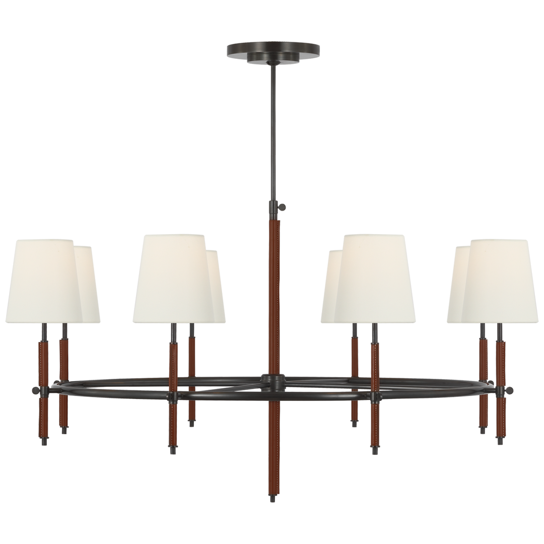 Thomas O'Brien - TOB5588BZ/SDL-L - Bronze / Saddle Leather