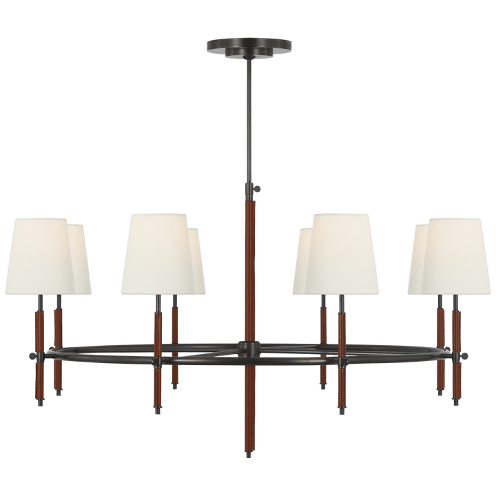 Thomas O'Brien - TOB5588BZ/SDL-L - Bronze / Saddle Leather