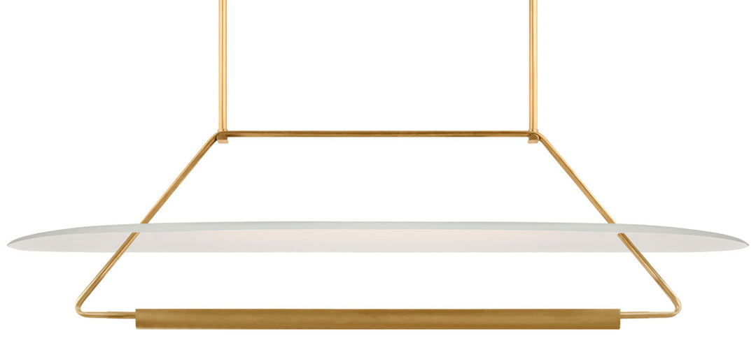 Kelly Wearstler - KW5107AB/WHT - Antique Burnished Brass / Matte White