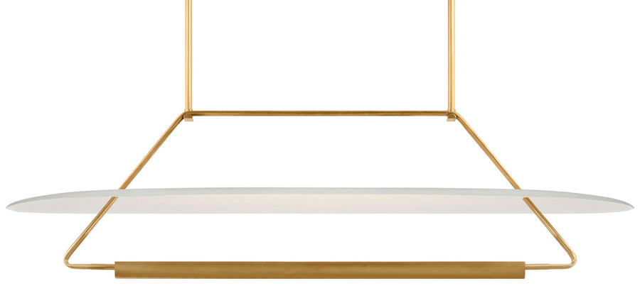 Kelly Wearstler - KW5107AB/WHT - Antique Burnished Brass / Matte White