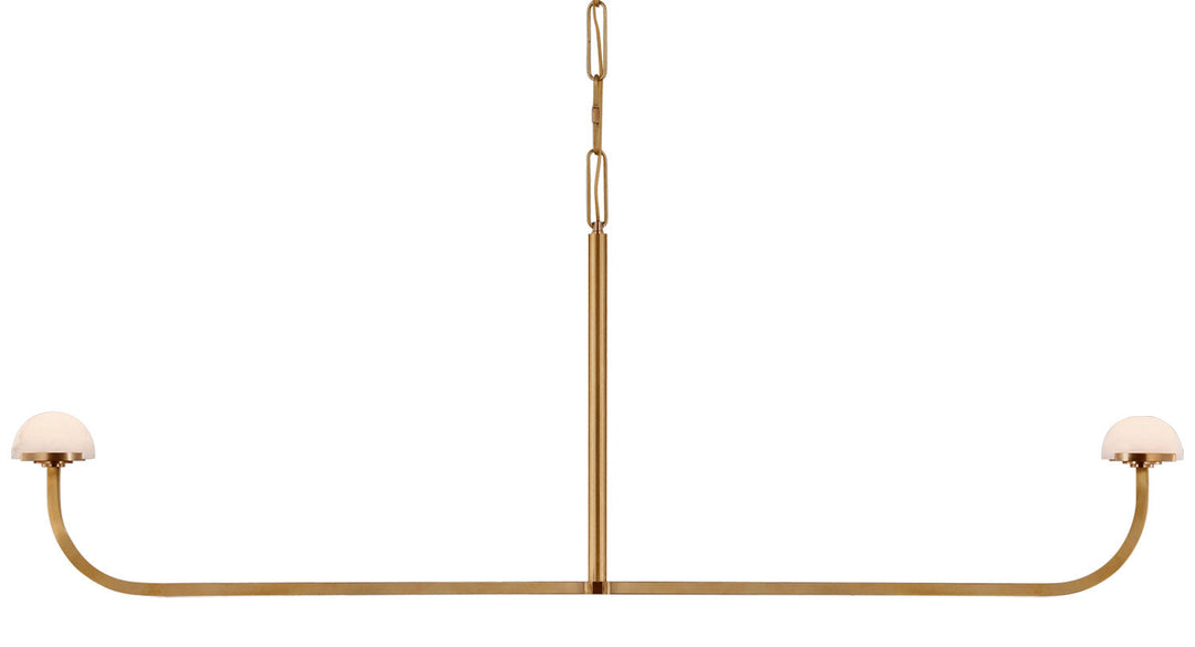 Kelly Wearstler - KW5625AB-ALB - Antique Burnished Brass / Matte White