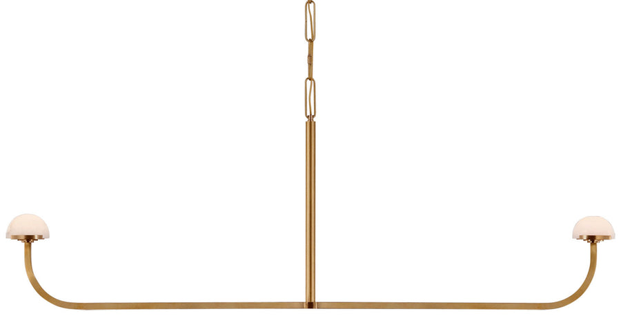 Kelly Wearstler - KW5625AB-ALB - Antique Burnished Brass / Matte White