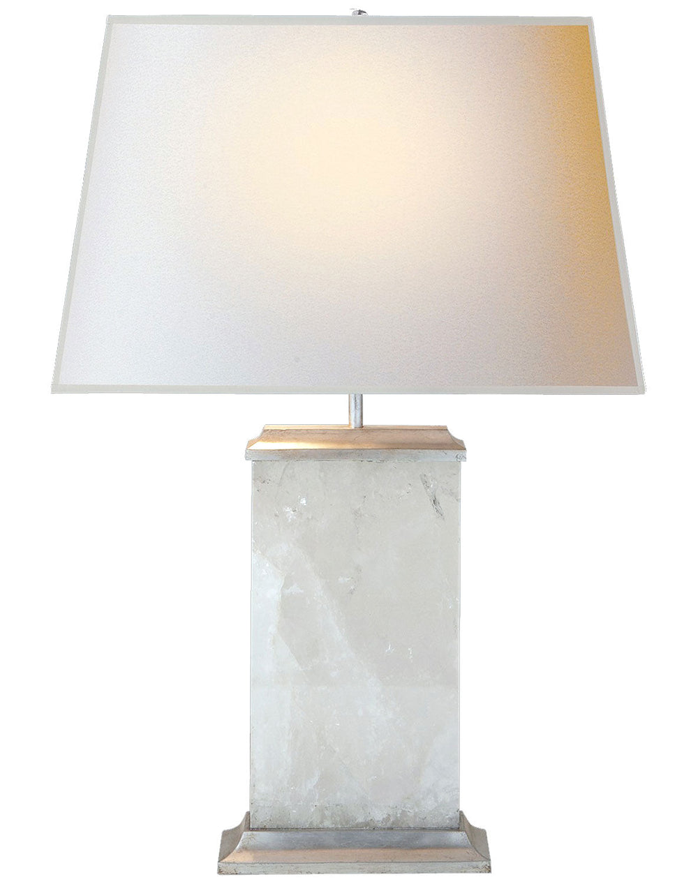 Michael S. Smith - MS3002QS-L - Natural Quartz / Silver Leaf