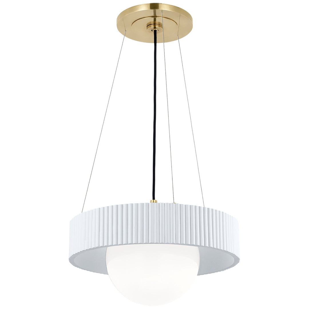Windsor Smith - WS5000HAB/WHT-WG - Hand-Rubbed Antique Brass / Matte White