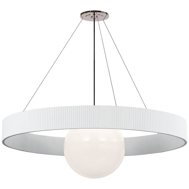 Windsor Smith - WS5002PN/WHT-WG - Polished Nickel / Matte White
