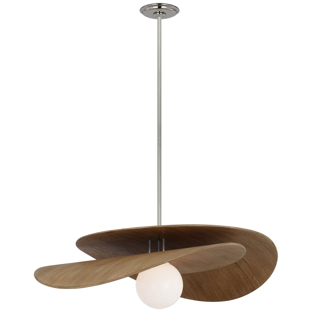 Windsor Smith - WS5050PN/NO-WG - Polished Nickel / Natural Oak