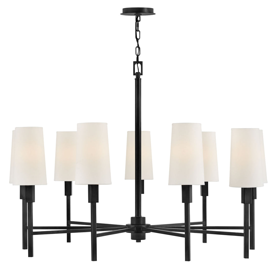 Hinkley Fenwick Chandelier in Black