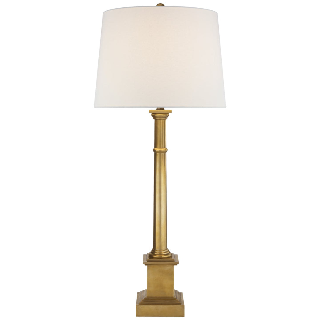 Visual Comfort Signature Josephine Table Lamp in Hand-Rubbed Antique Brass
