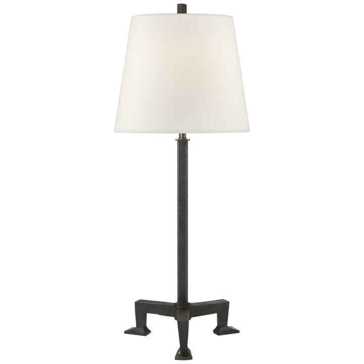 Visual Comfort Signature Parish Buffet Table Lamp in Aged Iron