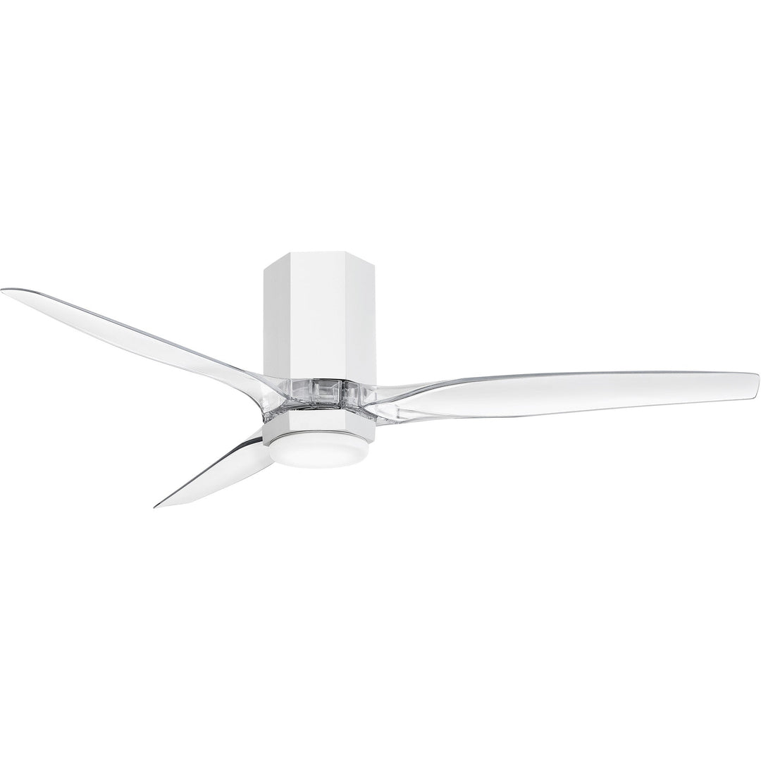 Hinkley-905852FWC-LDD-Matte White / Clear
