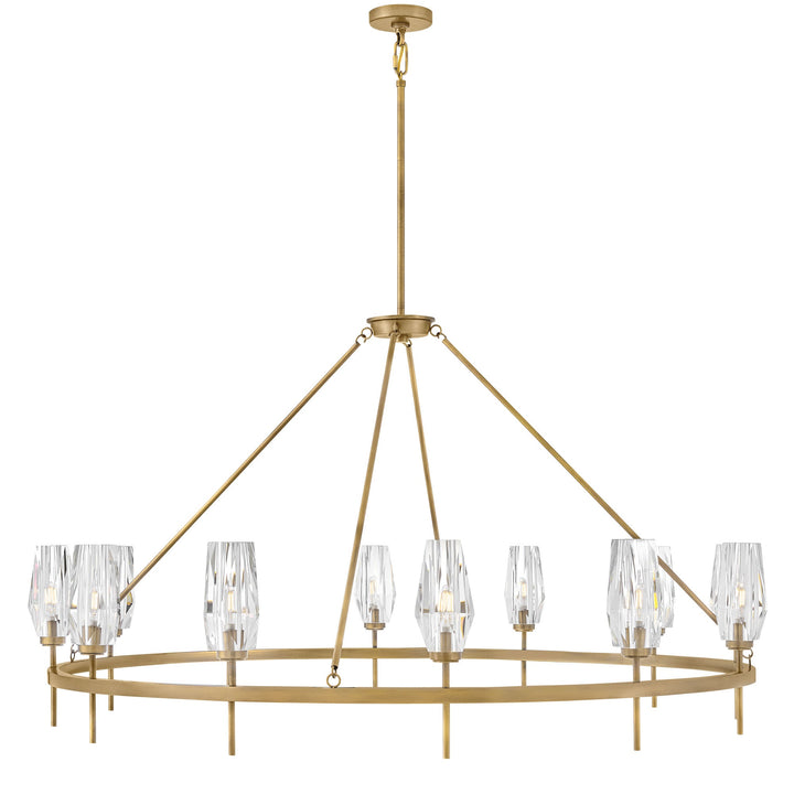 Hinkley Ana Chandelier in Heritage Brass (view 3)
