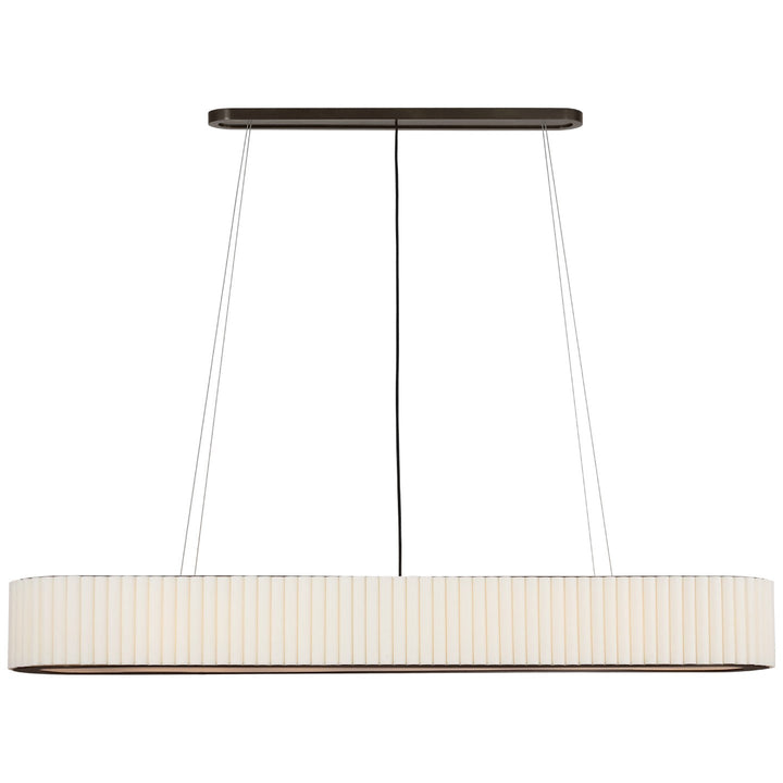Visual Comfort Signature Palati Linear Chandelier in Bronze (view 2)