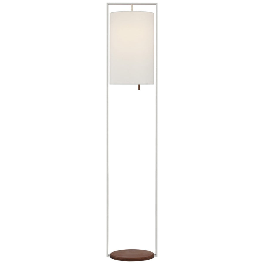 Visual Comfort Signature - RB 1130PN/W-L - LED Floor Lamp - Zenz - Polished Nickel and Walnut
