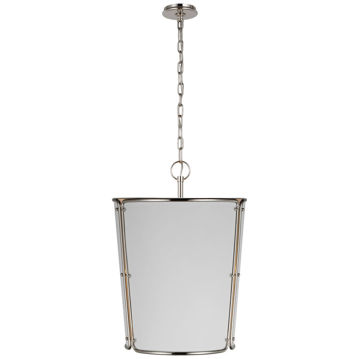 Visual Comfort Signature Hastings Pendant in Polished Nickel (view 2)