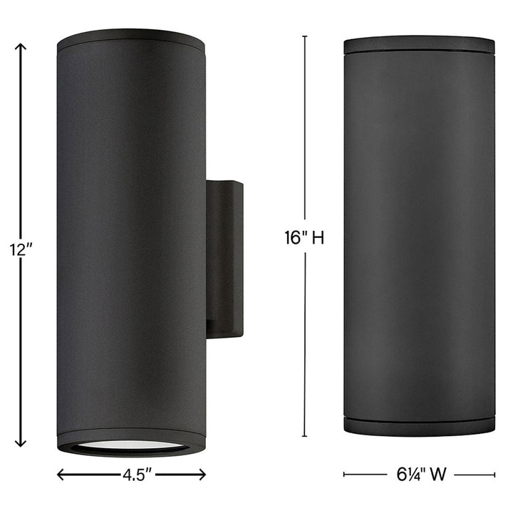 Hinkley Silo Outdoor Up / Down Wall Sconce (view 2)