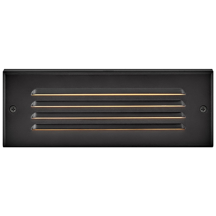 Hinkley Dash 120V Outdoor Brick Light in Black Stainless Steel