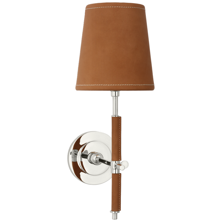 Thomas O'Brien - TOB2580PN/NAT-NAT - Polished Nickel / Natural Leather