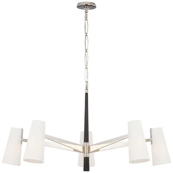 AERIN - ARN5345PN/EB-L - Polished Nickel / Ebony