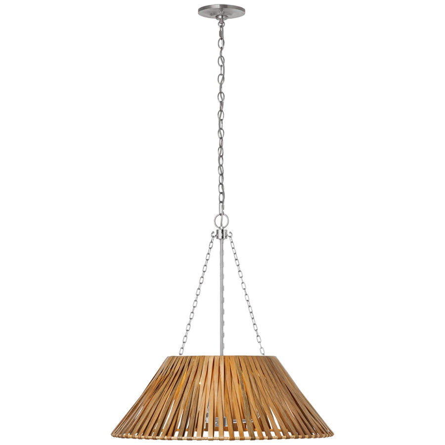 Marie Flanigan - MF5031PN-NTW - Natural Wicker / Polished Nickel