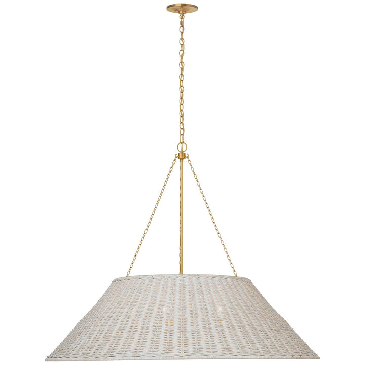 Marie Flanigan - MF5038SB-WW - White Wicker / Soft Brass