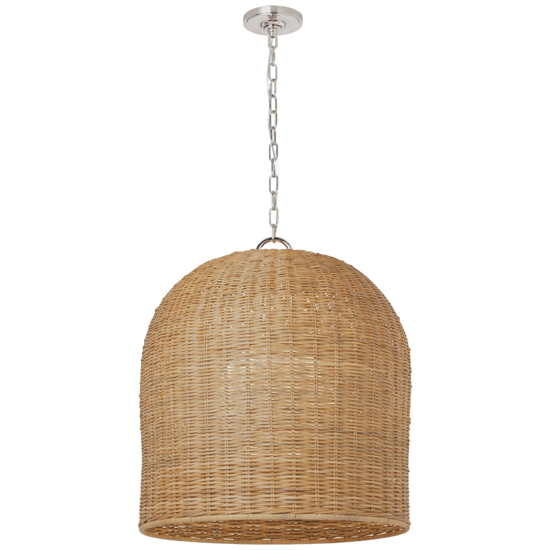 Marie Flanigan - MF5047PN-NTW - Natural Wicker / Polished Nickel