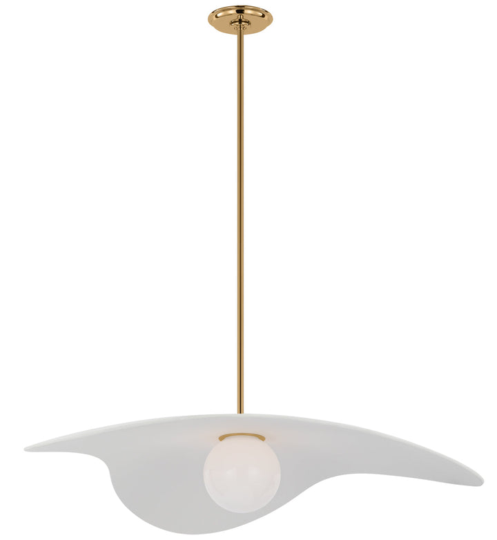 Windsor Smith - WS5048HAB-WHT - Hand-Rubbed Antique Brass