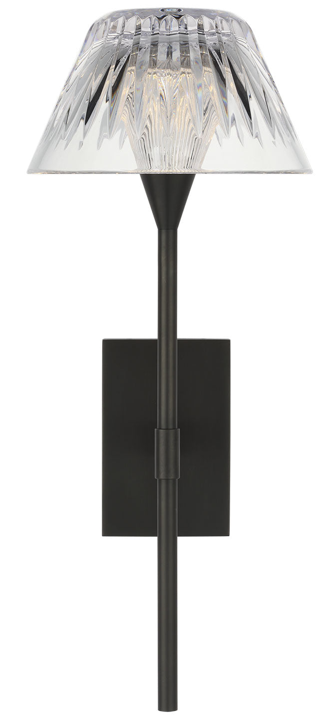 Visual Comfort Signature Blaze Wall Sconce in Bronze