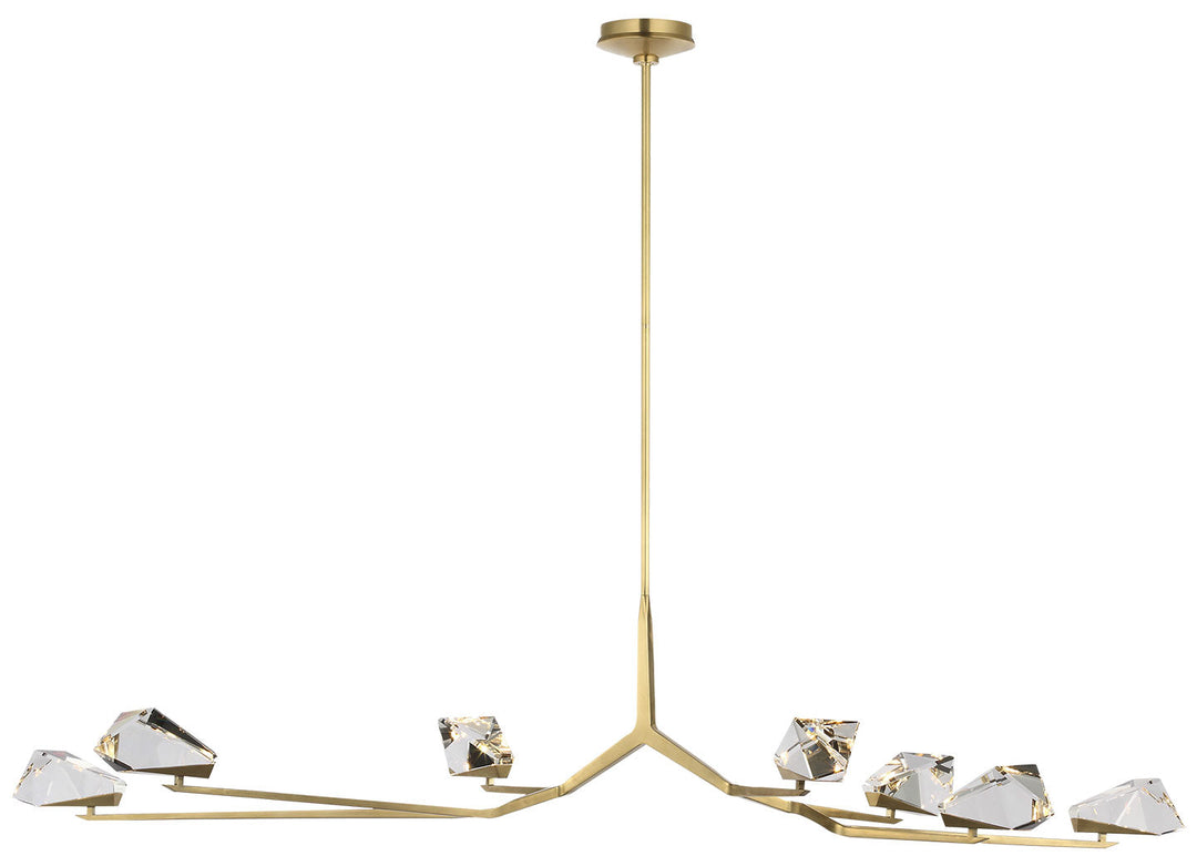 Visual Comfort Signature Carraig Chandelier in Natural Brass (view 2)