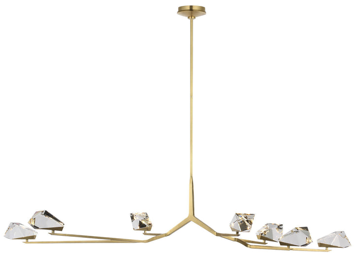 Visual Comfort Signature Carraig Chandelier in Natural Brass (view 2)