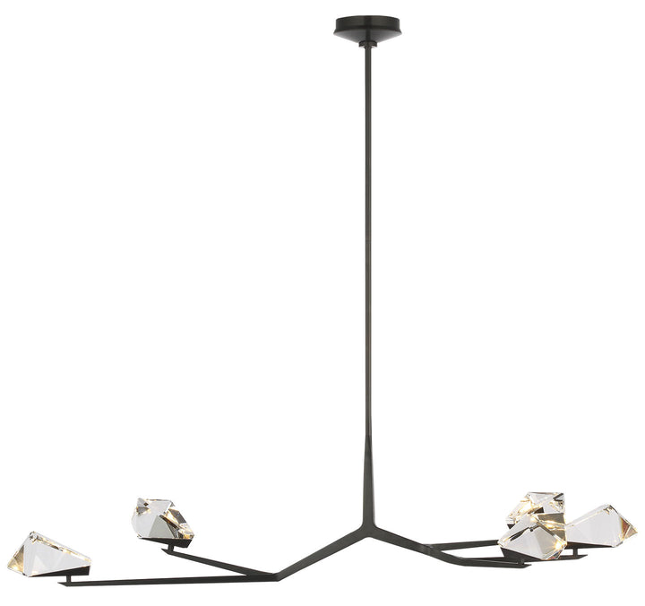 Visual Comfort Signature Carraig Chandelier in Bronze