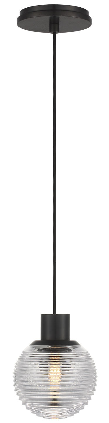 Visual Comfort Signature Circon Pendant in Bronze