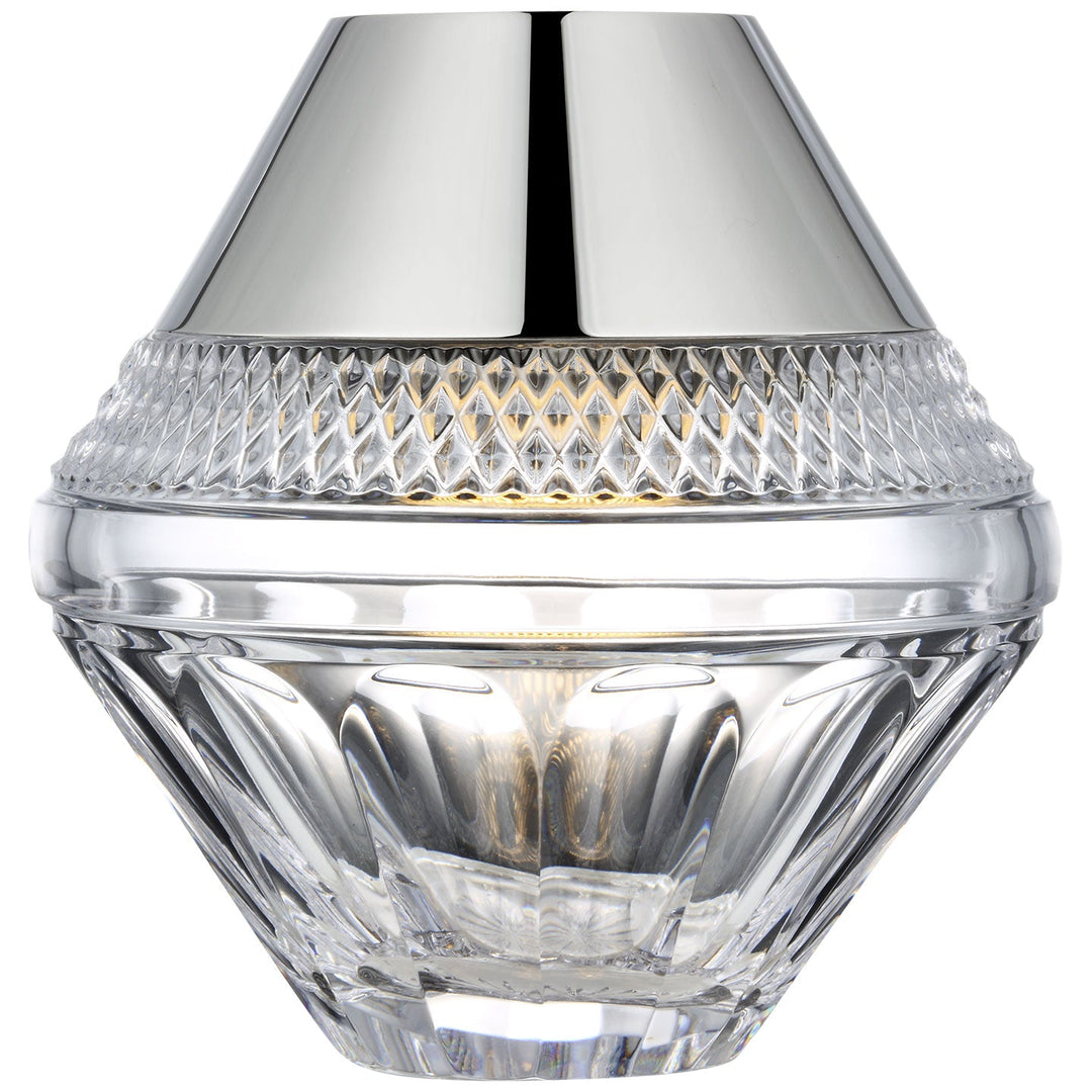 Visual Comfort Signature Copper Coast Rechargeable Accent Lamp in Polished Nickel