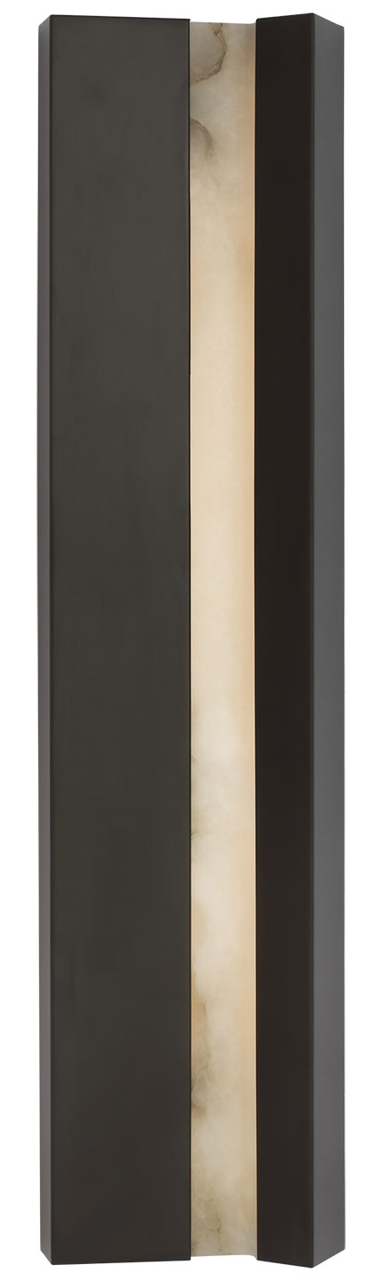Visual Comfort Signature Austera Wall Sconce in Matte Carbon (view 2)