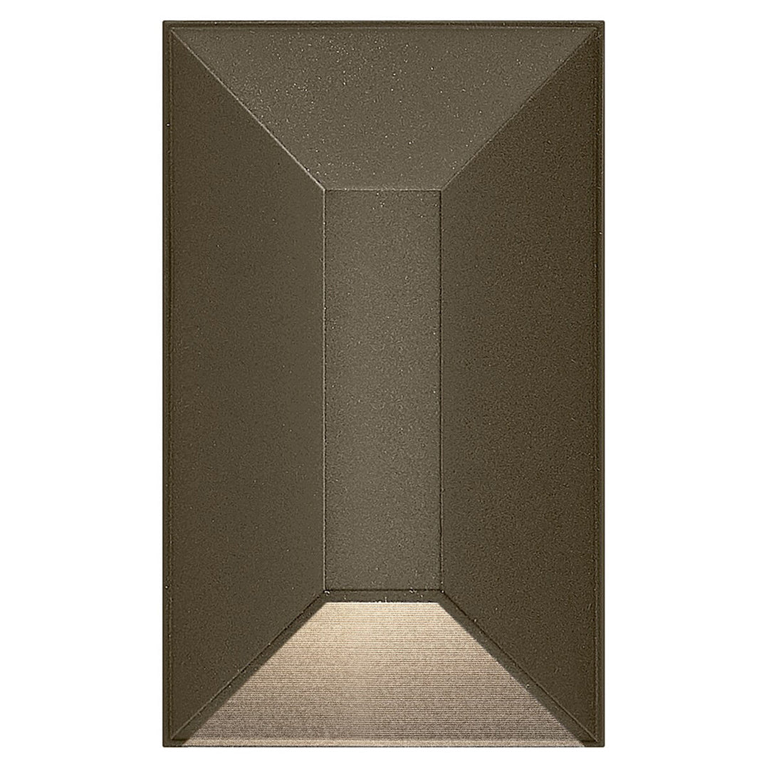 Hinkley Nuvi 12V Square Wall Light in Bronze
