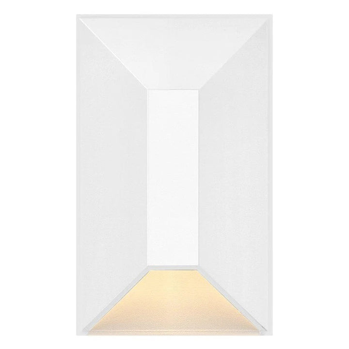 Hinkley Nuvi 12V Square Wall Light in Matte White