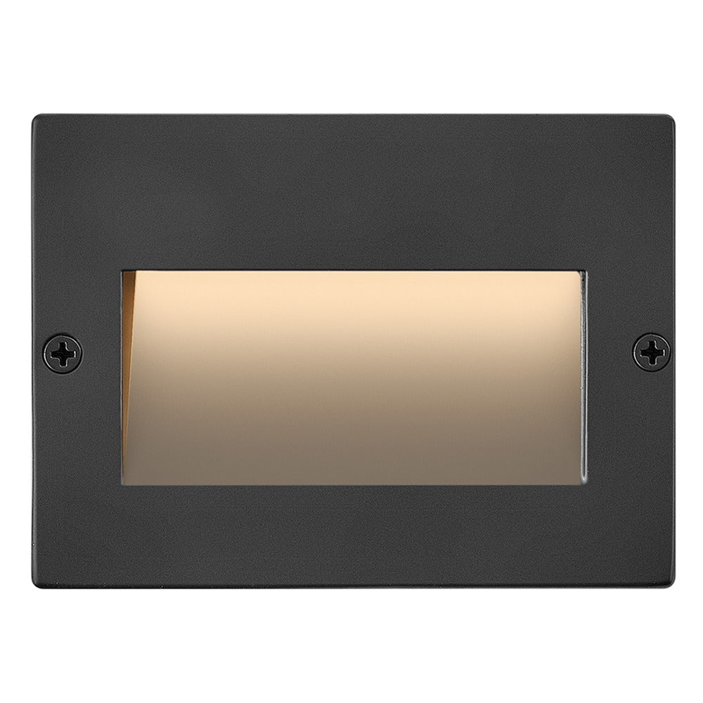 Hinkley Taper 12V Horizontal Step Light in Satin Black