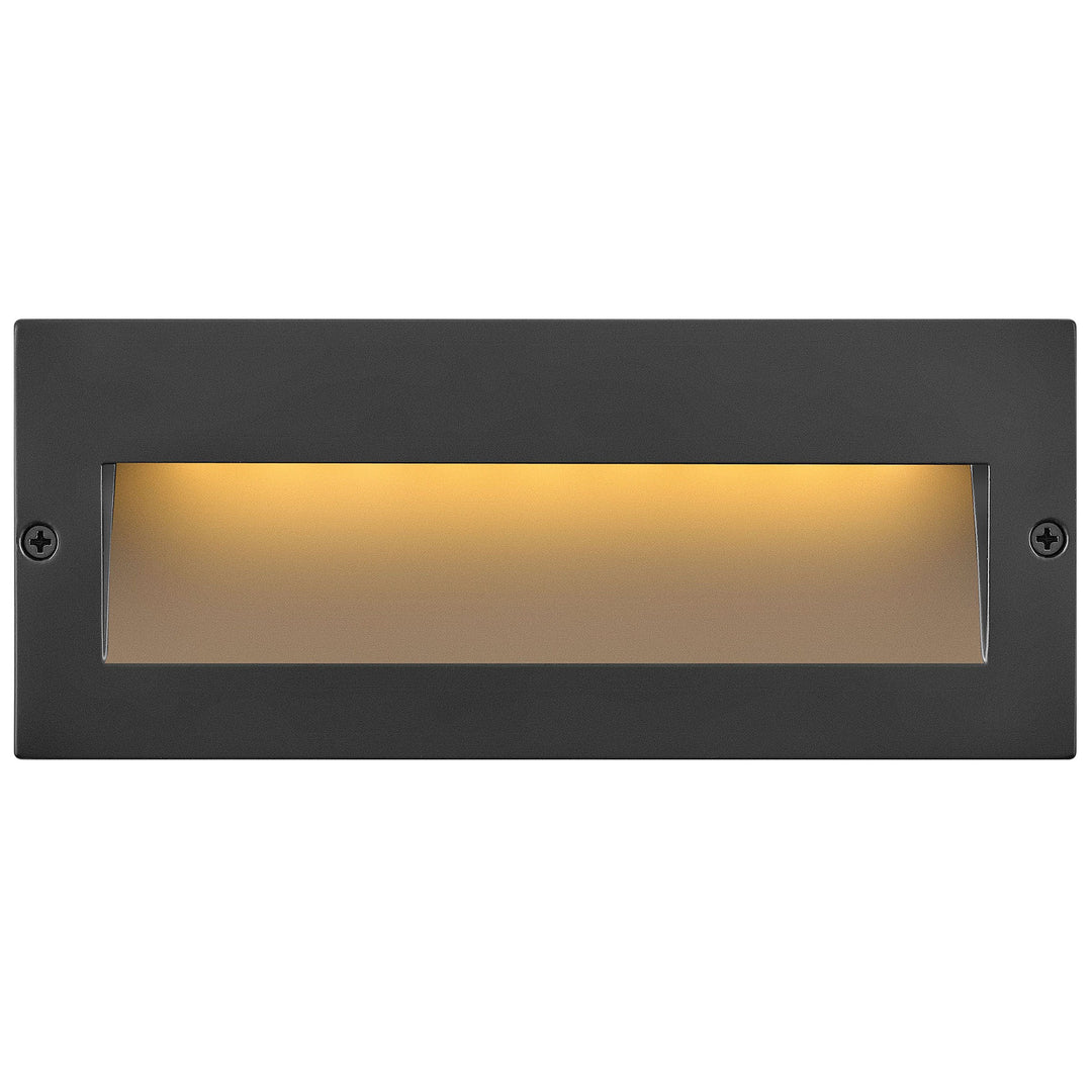 Hinkley Taper 12V Horizontal Step Light in Satin Black (view 2)