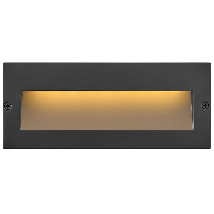 Hinkley Taper 12V Horizontal Step Light in Satin Black (view 2)