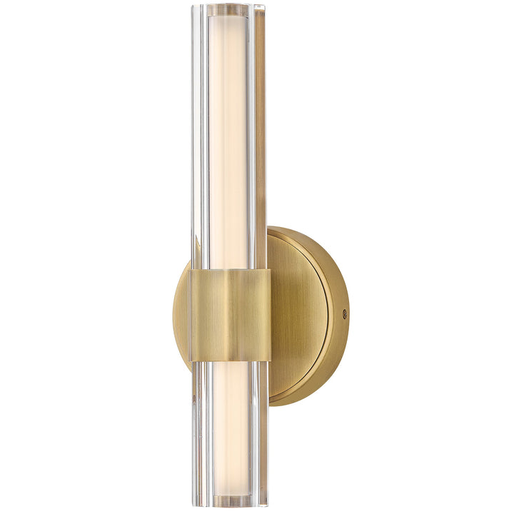 Hinkley Georgette Bathroom Vanity Light in Lacquered Brass