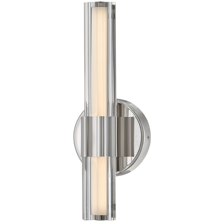 Hinkley Georgette Bathroom Vanity Light in Polished Nickel