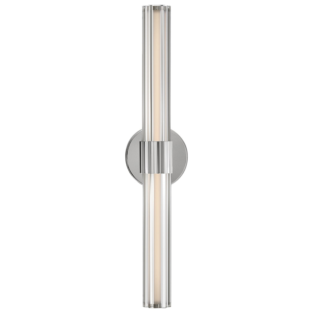 Hinkley Georgette Bathroom Vanity Light in Polished Nickel (view 2)